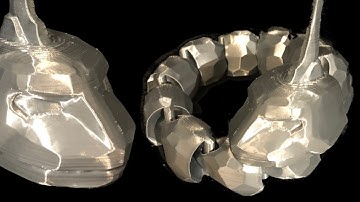 Articulated Onix - 3D Printing Timelapse - Ender 3 V2