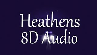 twenty one pilots - Heathens (8D AUDIO)