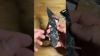 Spyderco Para 3 Exclusive C223Mcflmxp Elmax Marbled Carbon Fiber