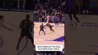 😱BEST DUNKS OF THE 2026 PLAYOFFS (PART 1) 🏀💥 #playoffs #dunks #nbaplayoffs