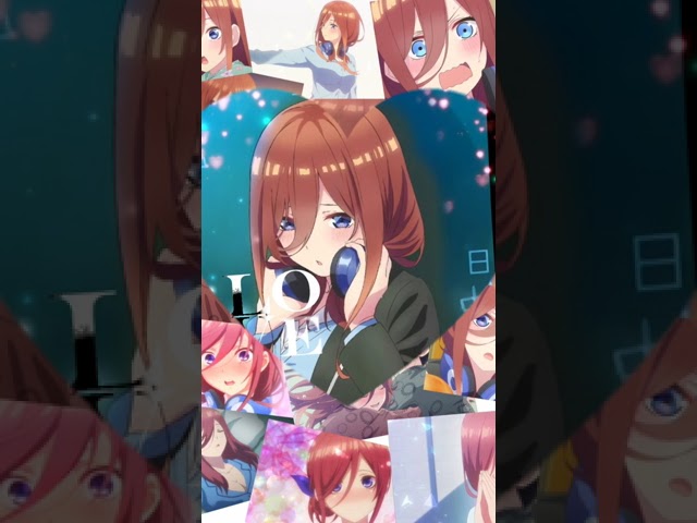 中野三玖 五等分の花嫁 ダイナミック壁紙 Youtube