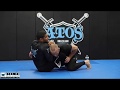 Shoulder trap hooks guard sweep - Andre Galvao