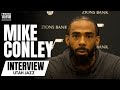 Mike Conley Reacts to Jordan Clarkson Winning 6th Man of the Year & Donovan Mitchell Returning