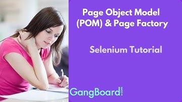 Page Object Model (POM) & Page Factory | Selenium Tutorial For Beginners