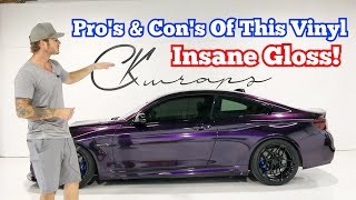 My Experience  Pros \& Cons Of This Vinyl | THE MOST GLOSSY WRAP!