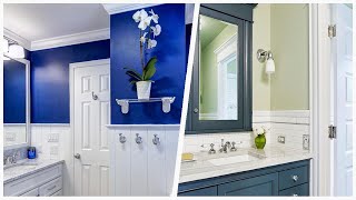 75 Beautiful Blue Subway Tile Bathroom Design Ideas #1618 💙