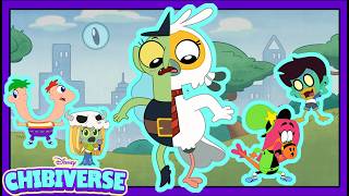 Webby, Andromeda, and Pliny Must Save the Chibiverse! 🥹🌎 | Chibiverse | Disney Channel