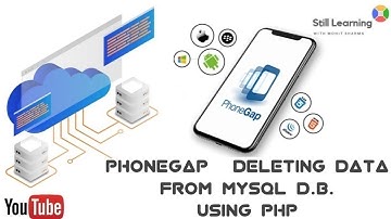 Phonegap  | Delete Data from MySql D.B. Using PHP