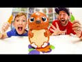 Father &amp; Son PLAY OTTER TOTTER! / Don&#39;t Let Him Fall!