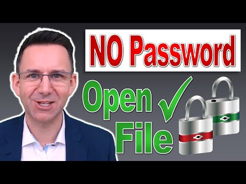 Open a Password Protected Excel File WITHOUT the Password…AND Remove ALL Other Passwords