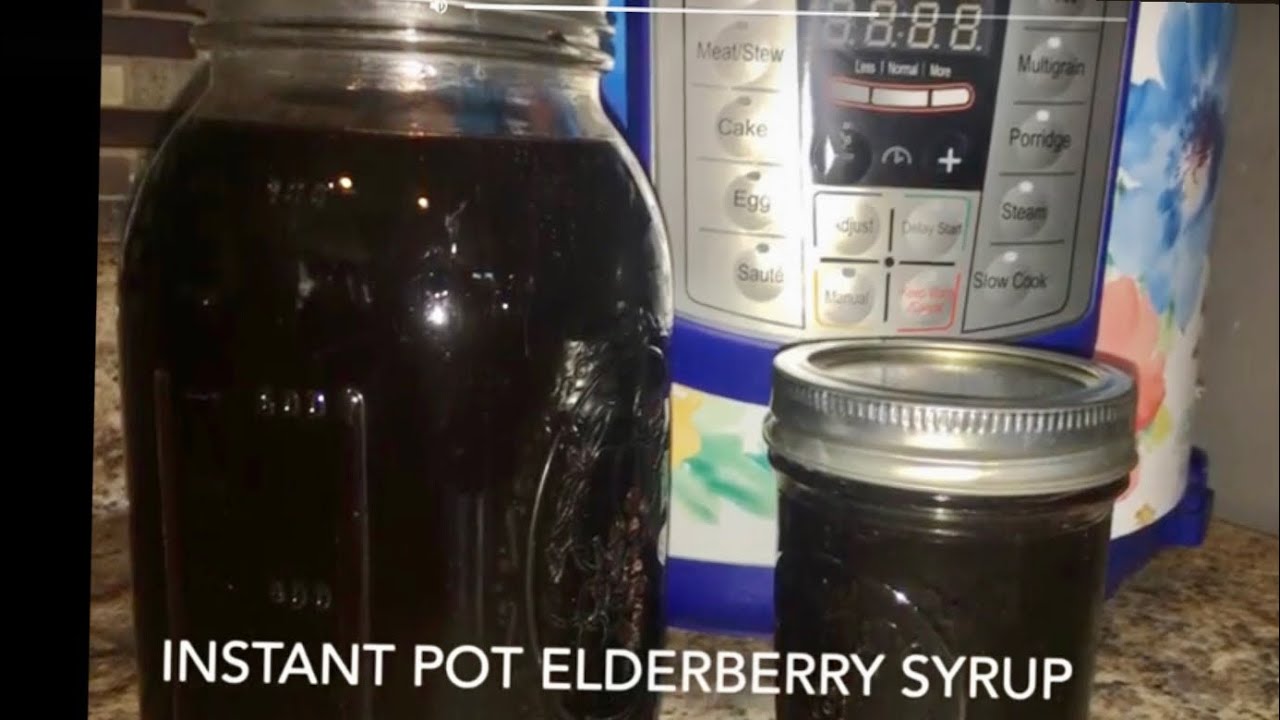 Instant Pot Elderberry Syrup - YouTube