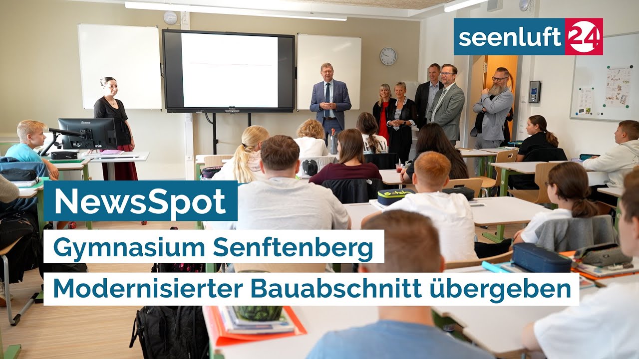 NewsSpot: Modernisierter Bauabschnitt übergeben