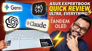 ASUS ExpertBook Ultra Review — Intel Panther Lake, OLED Display &amp; Under 1kg! (2026)