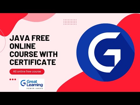 Free Java Course with Certificate | All Online free Courses with Certificate | Language free Course.