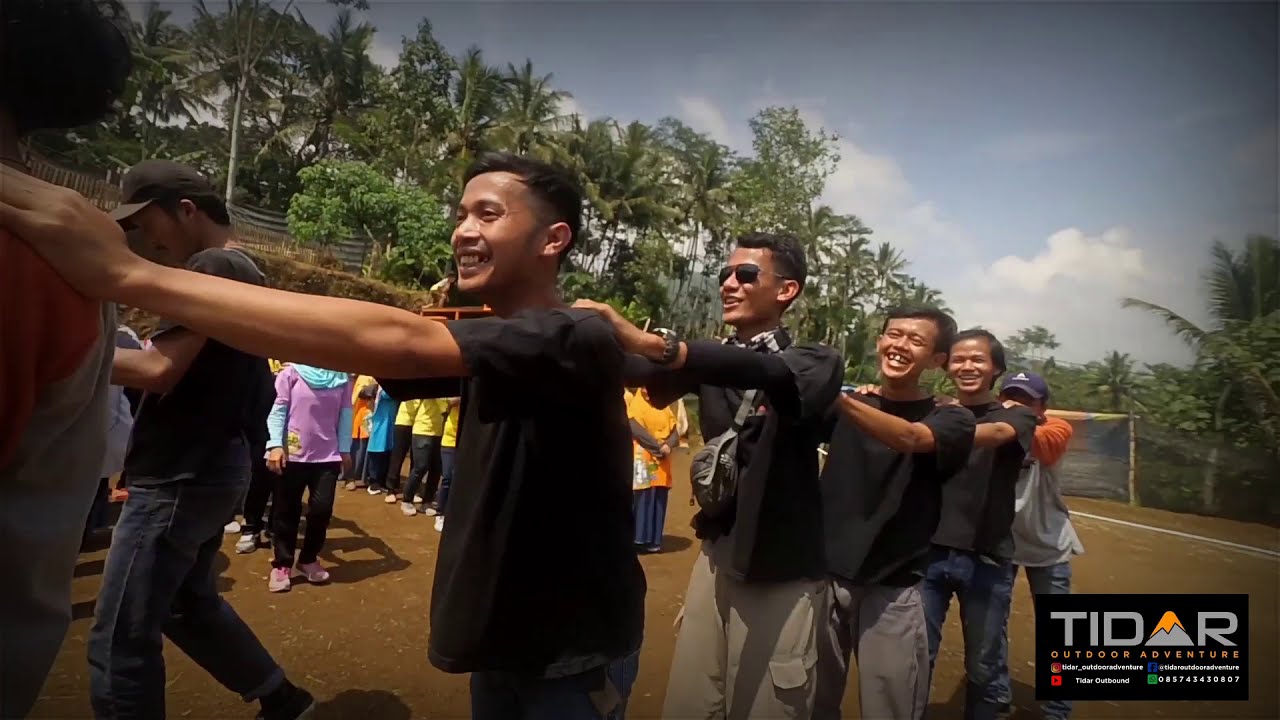 OUTBOUND BERSAMA GURU DI TAMAN WISATA PAGODA MAGELANG ‼️ PERMAINAN OUTBOUND