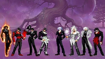 Team of Kulou JC vs Team of Code.C.Yagevil (1p) | KOF MUGEN