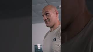 Tyson Fury Punches Air and Drops a Man