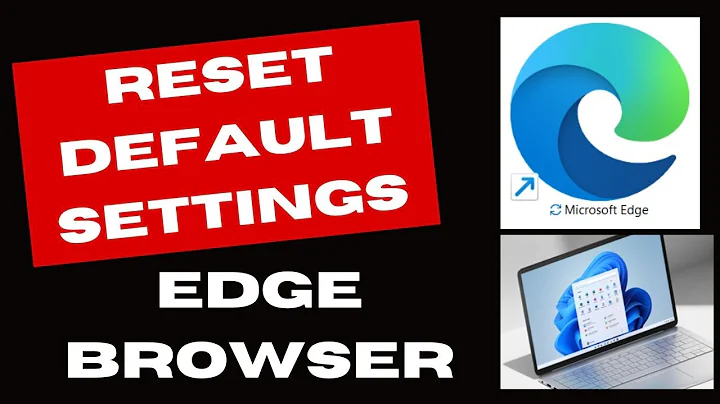 Reset Microsoft Edge to Default setting on Windows 11 / 10