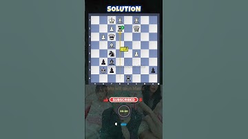 Puzzle #52 | ChessVibes369 #chess #chessshorts #ChessChallenge #tacticalchess #checkmate #endgame