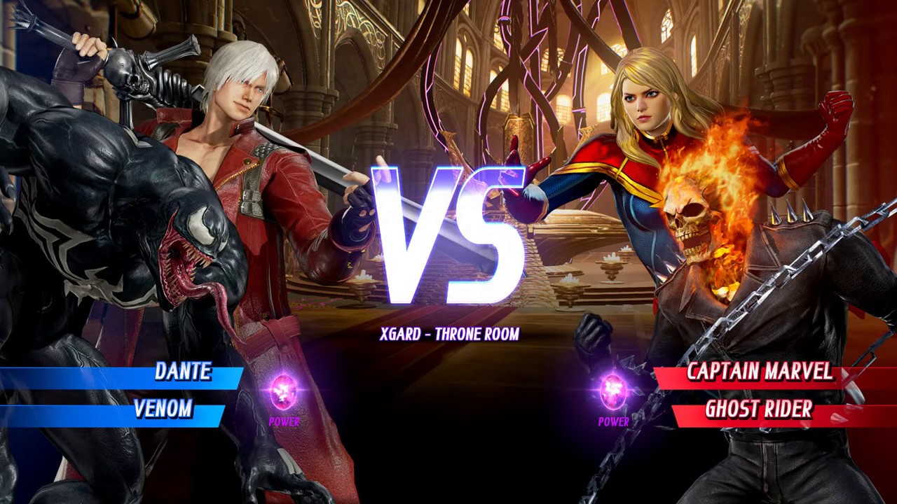 Marvel VA Capcom Battle Gameplay - YouTube