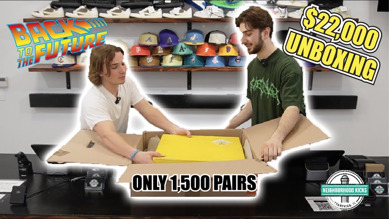 CRAZY $22,000 AIR MAG UNBOXING!!!
