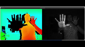Kinect Depth Map freenect-glview Demo (OpenKinect)