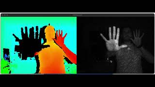 Kinect Depth Map freenect-glview Demo (OpenKinect)