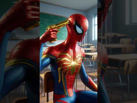 صدمة سبايدرمان أنهى حياته بنفسه شورت