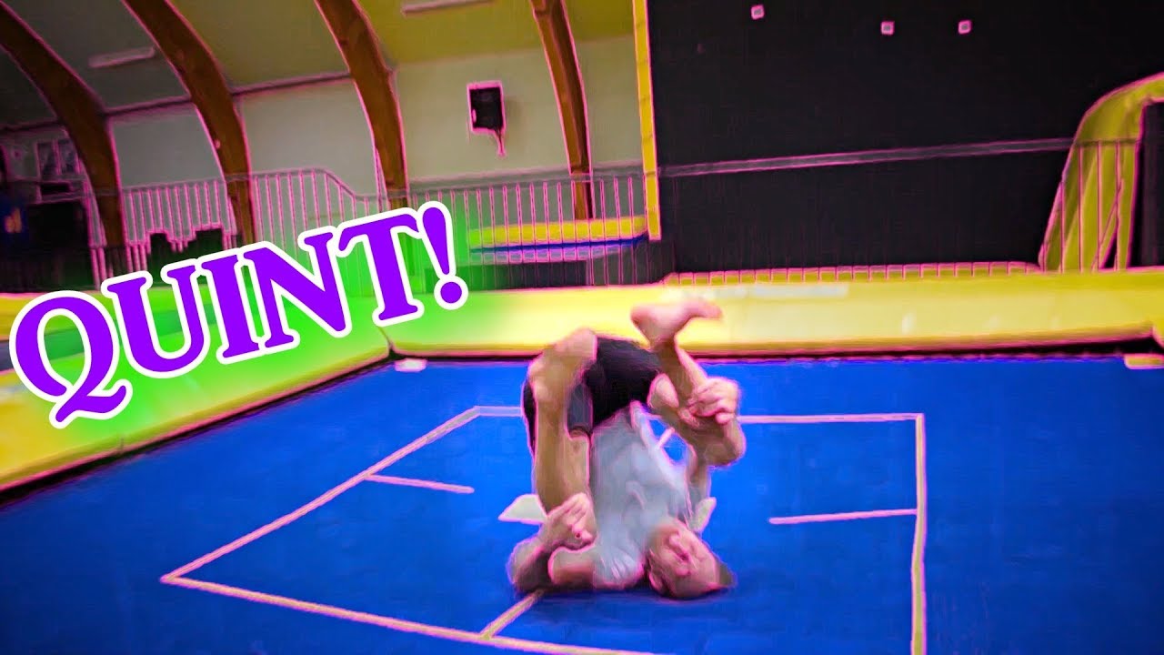 THE MOST INSANE TRAMPOLINE PARK! (Quint, Quad backflip landed!) YouTube
