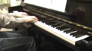 Lonely Town (Bernstein), piano with subtitles