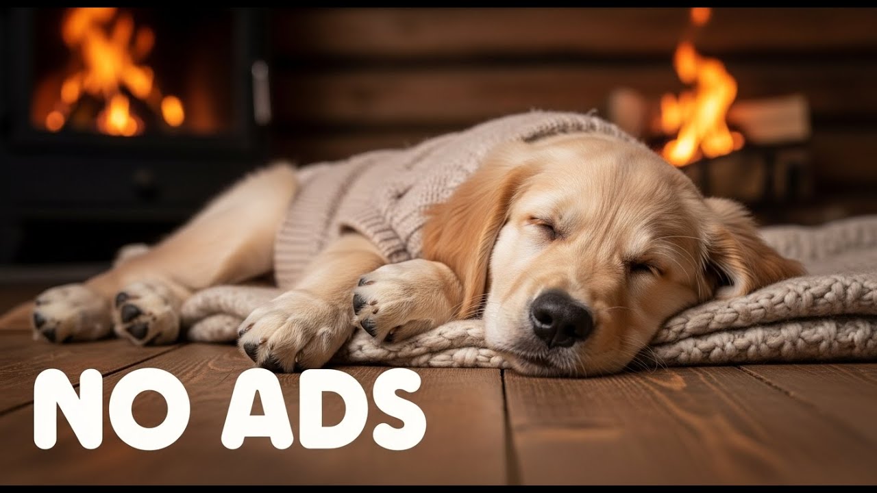 12 Hours Anti-Anxiety Music for Dogs 🐶🌸 Calm Mind, Deep Sleep & Stress Relief (No Ads)