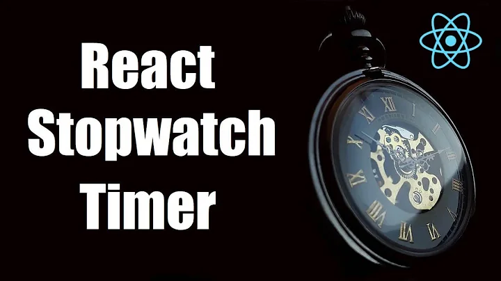 How to Build a Stopwatch Timer using React Hooks