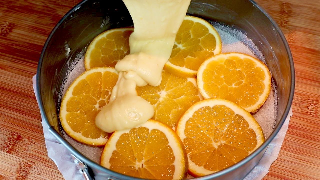 Возьми 2 апельсина и сделай вкуснейший торт! # 438