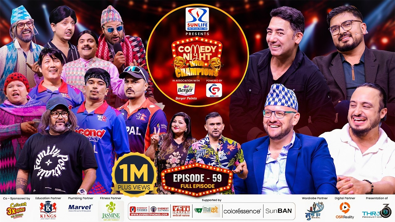 COMEDY NIGHT WITH CHAMPIONS Chapter 2 || Episode 59 || Andrew Leonard, Aman Pratap Adhikari