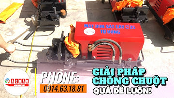 MÁY CẮT UỐN SẮT THUỶ LỰC PHI 25 - MÁY CẮT UỐN SẮT THÉP LIÊN HỢP PHI 28 cung cấp giải pháp mới??