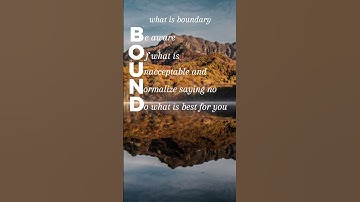What Is Boundary! #shorts#shortsvideo#shortsfeed#shortsviral#shortsyoutube#purpose#inspiration