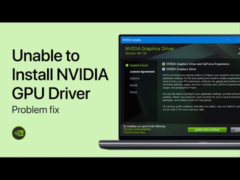 Unable To Install NVIDIA Graphics Driver - Problem Fix Windows 1011