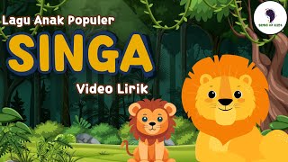 Lagu Anak Populer - Singa Video Lirik Song Of Kids
