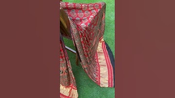Pure modal silk duppata natural dyed Ajrak prints #ajrakhdupatta #ajrakh #ethnicwear #dupptta #silk
