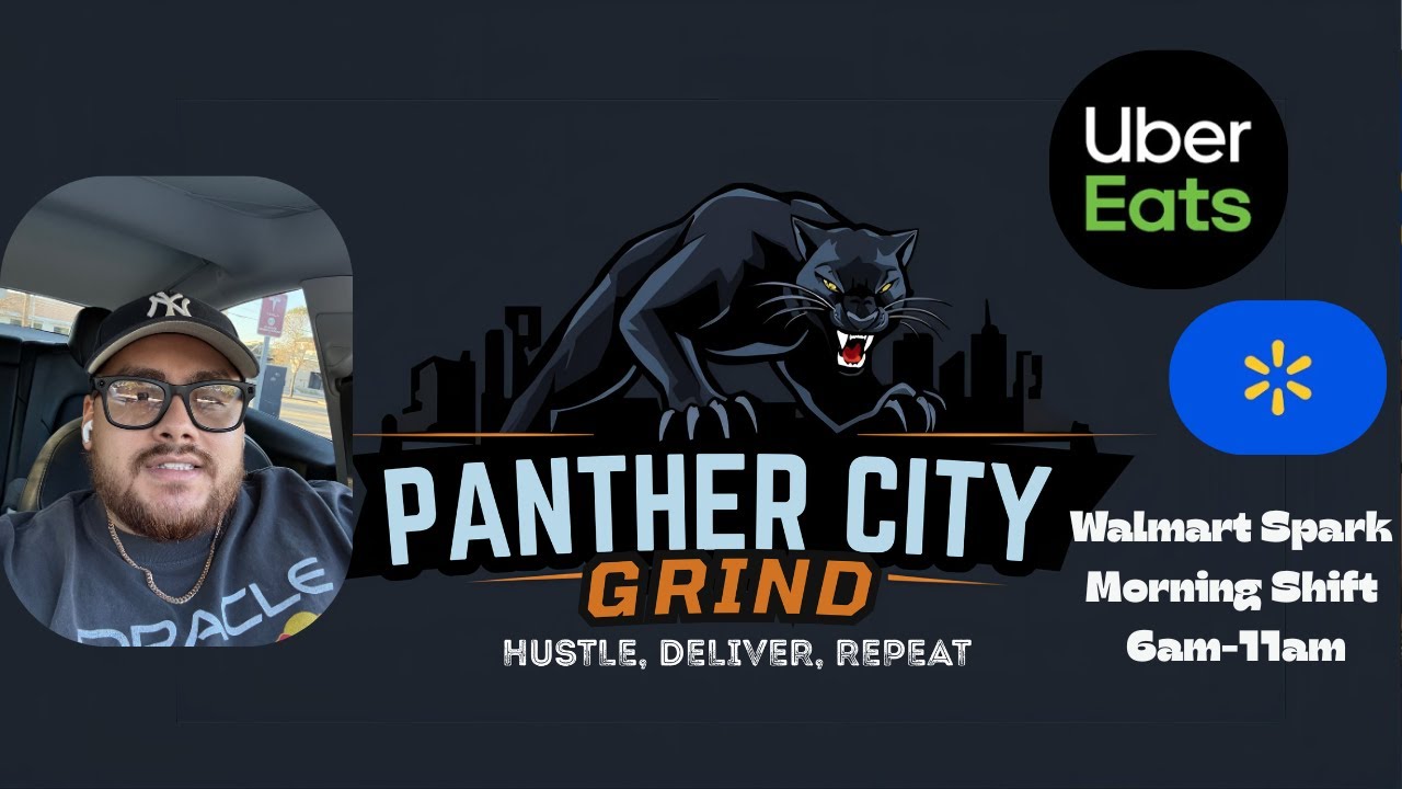 How Much Did I Make Delivering on Halloween Morning? 👻 | Walmart Spark + Uber Eats Earnings