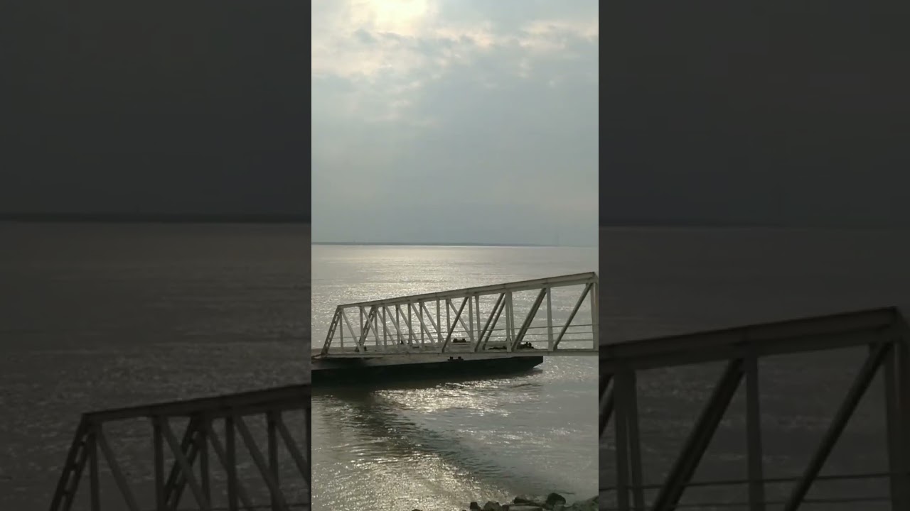 Scenic Hoogly River Bank at Diamond Harbour