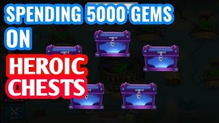 OPENING 20 HEROIC CHESTS ON TINY GLADIATORS!!!