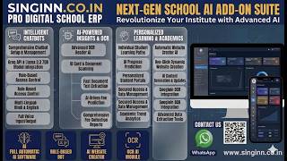 🚀 School ERP AI Chatbot | Student Study Support + Role Based AI System 🔥