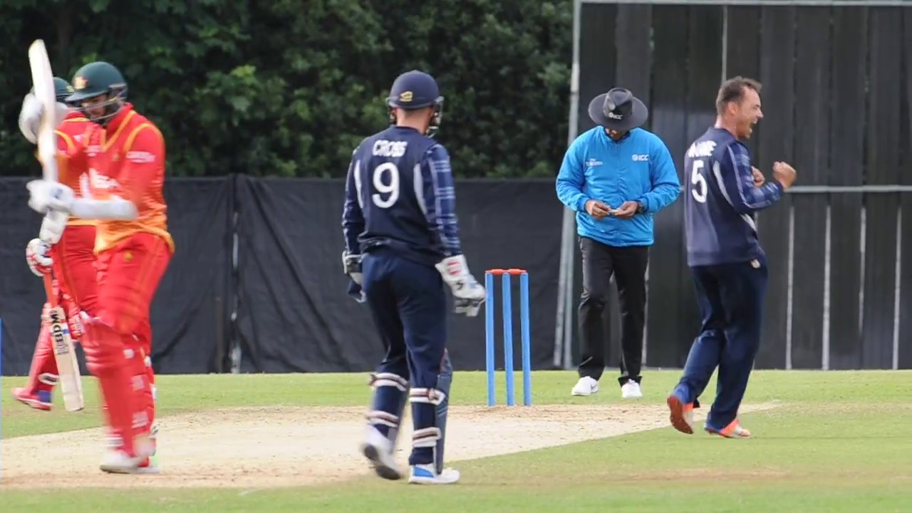 Scotland record historic win over Zimbabwe - 15 June 2017