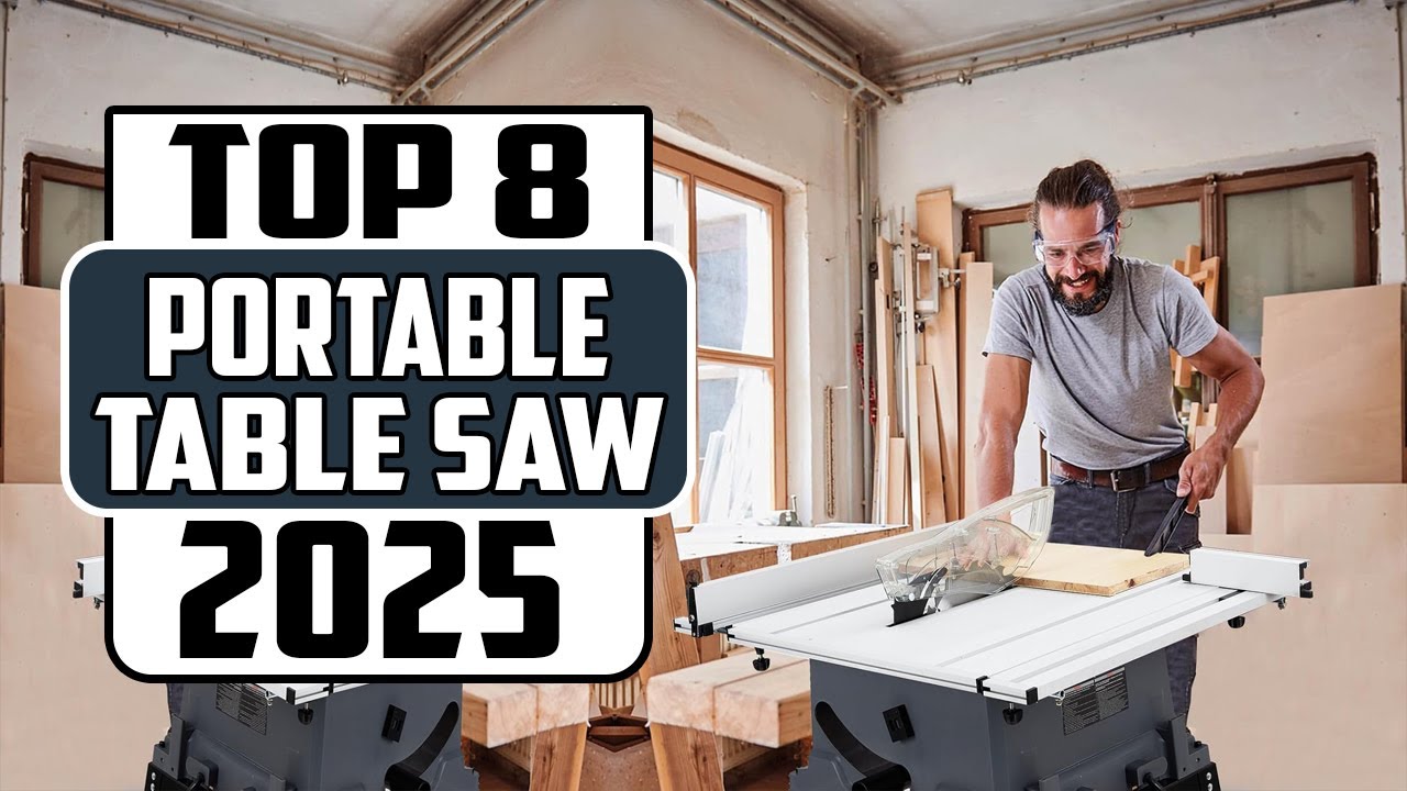 Top 8 BEST Portable Table Saws of 2025 (Don’t Buy Before Watching This ...