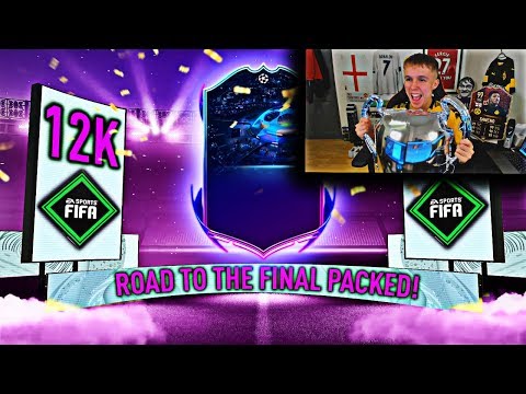we PACKED a ROAD TO THE FINAL from 12,000 FIFA Points…