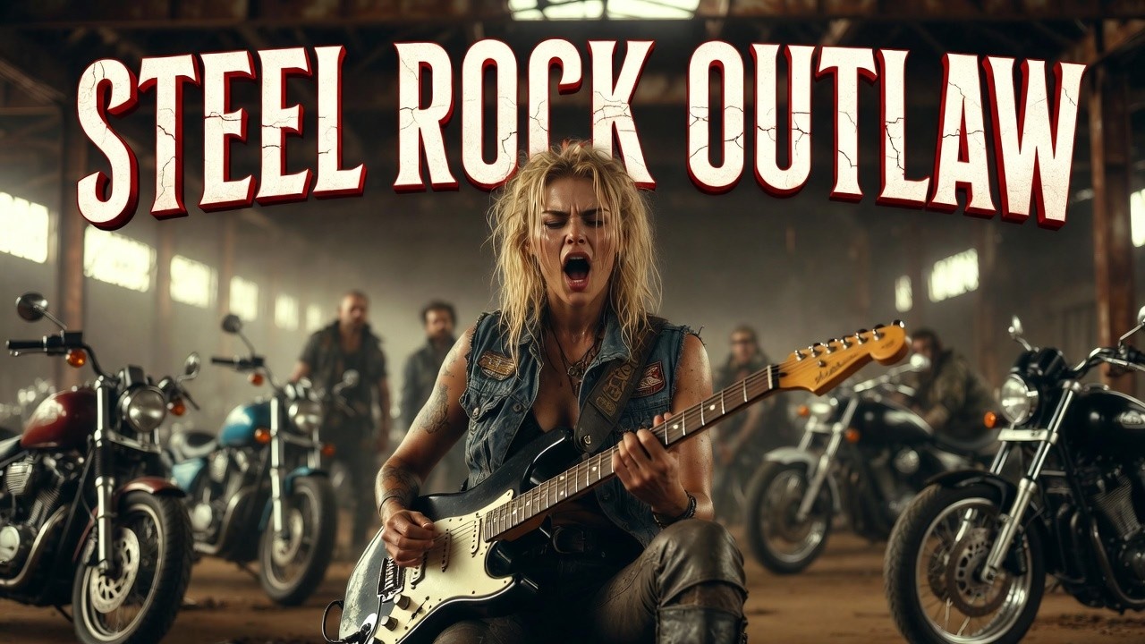 Steel Soul Rock 🎸 Steel Guitar Drive 🔥 Steel Rock Outlaw