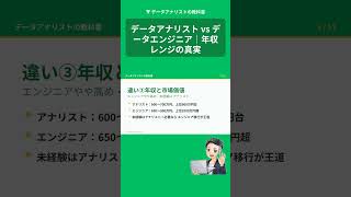 データアナリスト vs データエンジニア|年収レンジの真実
