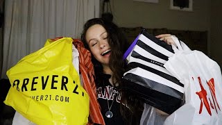 MAKEUP & CLOTHES HAUL: SEPHORA, F21, H&M ETC..