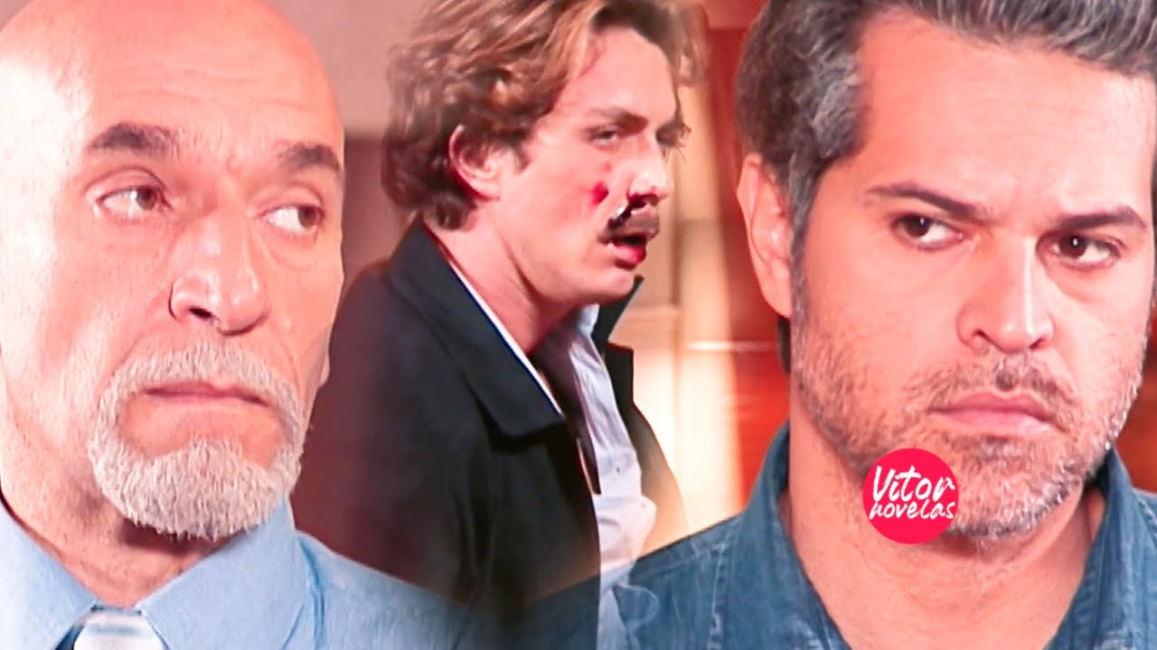 Vítor leva uma tremenda surra de Otto e Thiago l Seus Olhos - SBT